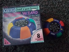 Vintage 90's rare Vtech Intelligent Game Wizard Game lights sounds 