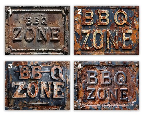 Metal bbq zone garage - ", "