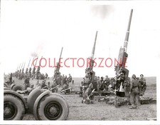 WW2 Anti Aircraft Guns Firing