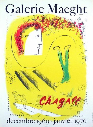 Vintage marc chagall - chagall, galerie