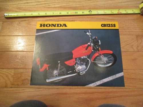 Honda motorcycle cb125s 1980 - motorcycle,