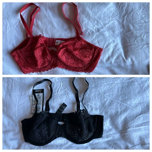 Red black sexy lace - red, &