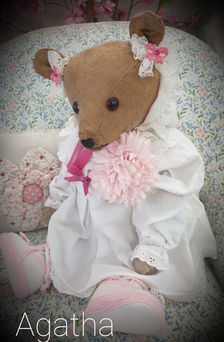 Early antique vintage teddy - early, antique,vintage