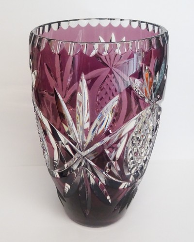 Vintage amethyst cup clear - amethyst, to