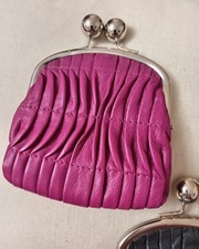  Clarks Leather Pink Kisslock