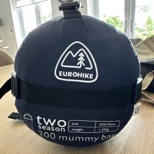 Eurohike 200 Mummy Sleeping Bag ideal for D of E 