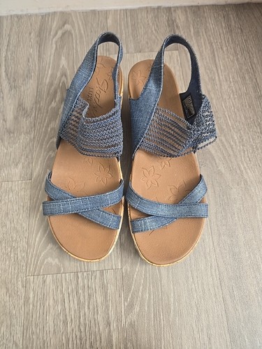 Sketchers luxe foam denim - sketchers,