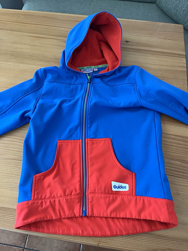 Girlguiding blue red - girlguiding, blue/red