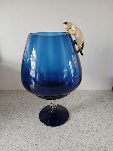 Colbolt blue large - blue, brandy
