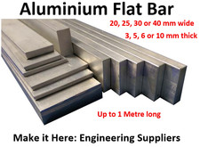 Aluminium Sheet Metal Aluminium Flat Bar Metric Strip Plate 20mm 25mm 30mm 40mm