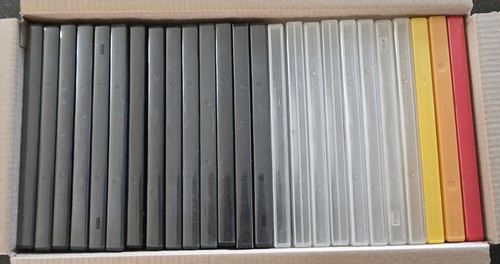 Box empty dvd cases - of,