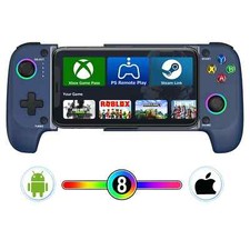 Wireless Phone Controller Mobile Gaming Controller for iOS/Android US Blue