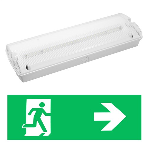 Led emergency light bulkhead - emergency,