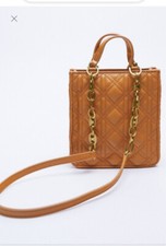 new ZARA Orange TOTE small