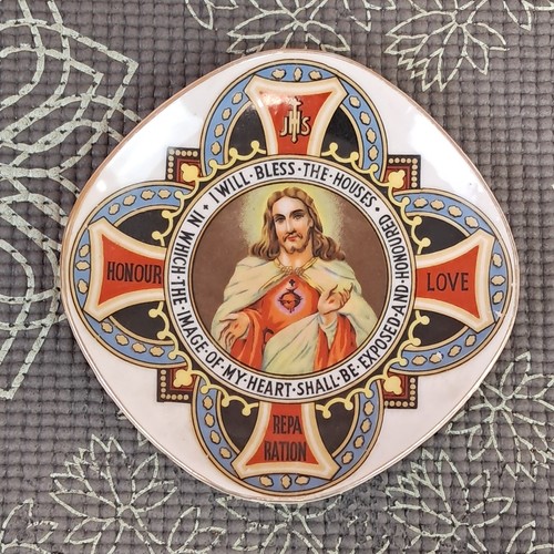 Foreign porcelain plate - foreign,