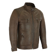 Mens Vintage Brown Real