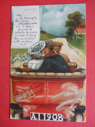 1909 motoring comic vintage - 1909,