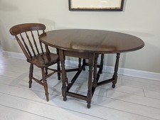 Drop Leaf Table Solid Oak Gate