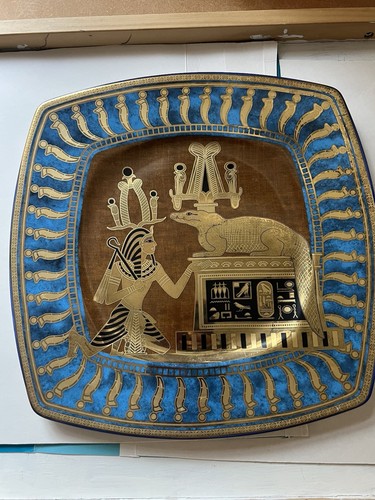 Decorative square plate - decorative,