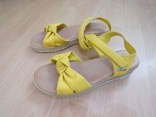 LADIES ESPRIT YELLOW LEATHER