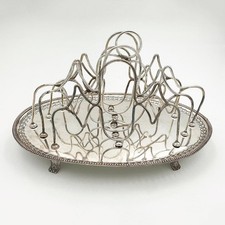 RARE PIERCED TOAST RACK OLD