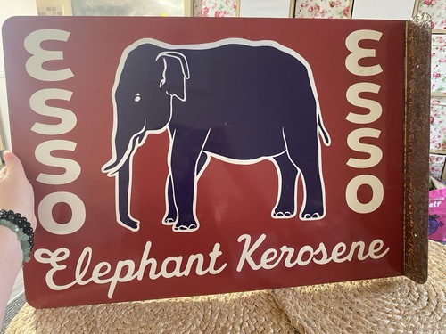 Vintage esso elephant kerosene - vintage,