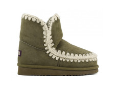MOU Eskimo 18 Comfortable Boots Warm Boots Shoes Green MOO