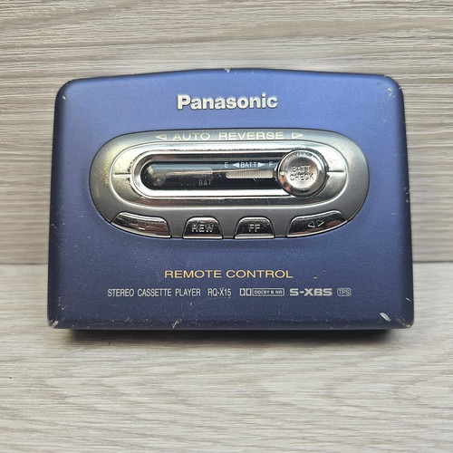 Faulty panasonic x15 - faulty, stereo