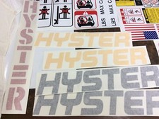 Hyster Forklift Decal kit