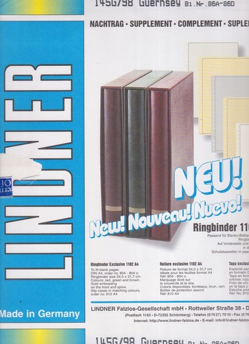 Lindner guernsey illustrated - lindner,