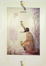 Joseph Told By Beautiful Spirit To Take Grail.., Book Illustration (Print), 1925