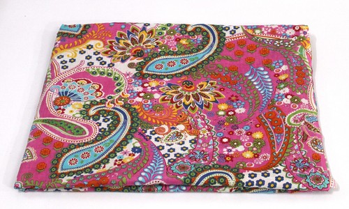 Indian pink paisley printed - pink,