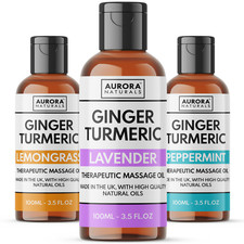 Turmeric ginger massage oil - turmeric,