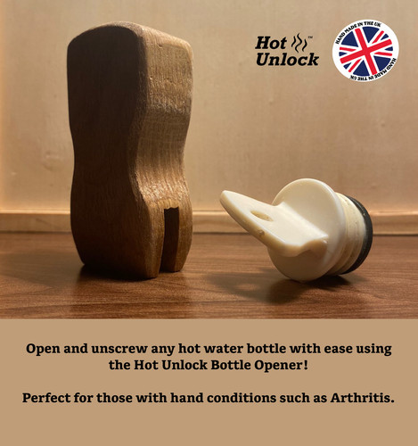 Hot water bottle opener - water,