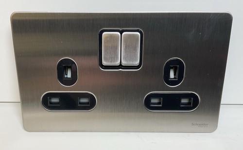 Schneider double socket - schneider,