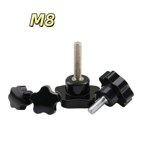 Plastic black thumb - black, male