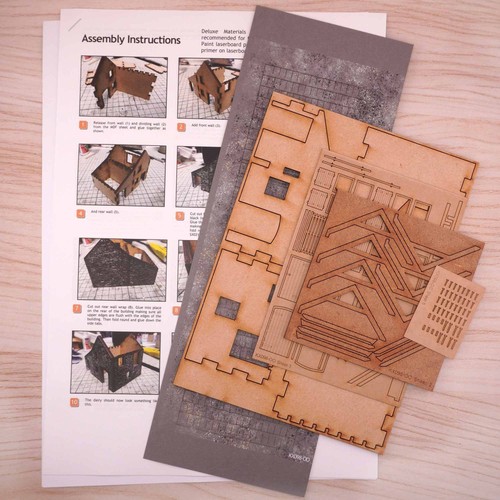 Scale model scenery kx098 - model,