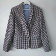 M&S Per Una Ladies Check Wool