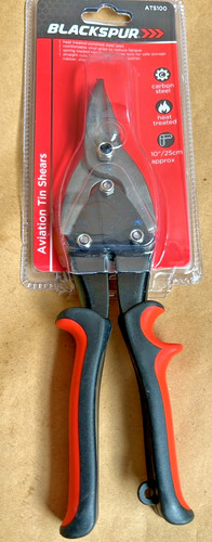 Tin shears straight - straight, cut