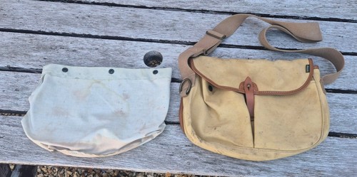 Fine vintage canvas and - a,