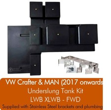 Underslung Water Tank Kit 180L