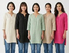 Summer Women Cotton Linen