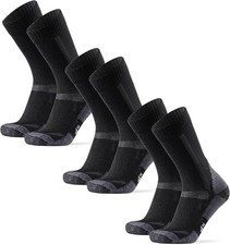 DANISH ENDURANCE Outdoor Walking Socks Merino Wool Hiking 3 Pack UK 6-8 (GT23401