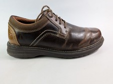 Skechers Air Cooled Memory Foam Gogamat Arch Fit Brown Leather Shoes Uk 6