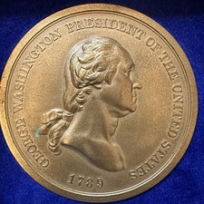 1789 George Washington Bronze