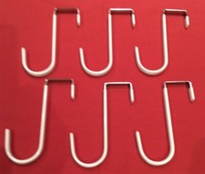 6PCS Stainless Steel Door Hooks For clothes - Home Kitchen - Garage roof trusses