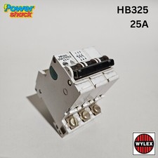 WYLEX HB325 - 25 Amp 3 Pole MCB - HB Series Circuit Breaker - BRAND NEW