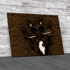 Adorable French Bulldog In Bed