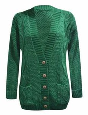 Womans Cardigan Ladies Cable