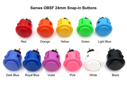 Original sanwa obsf arcade - sanwa, obsf-24